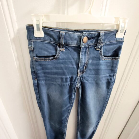 American Eagle Skinny Jeggings Size 0 Short - Picture 6 of 8